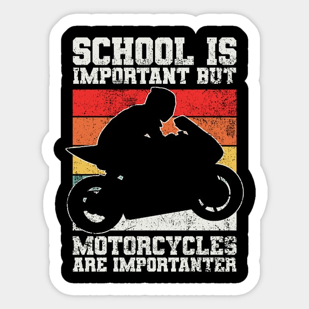 Motorcycle Motorcyclist Sticker by KAWAIITEE